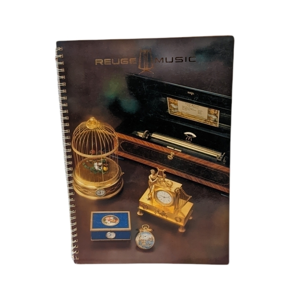 Reuge Music Boxes Catalog Sales Book
